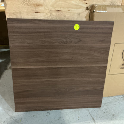 Clearance #B35 30 x 30" Melamine Restaurant Table Top, Dark Walnut Color #KB3030-WN
