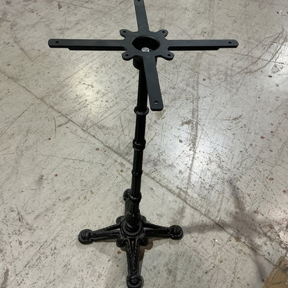 Clearance #B50 (Pick Up Only) H42" Bar Height Bistro Table Base, Cast Iron Pedestal Shape #JK3063H