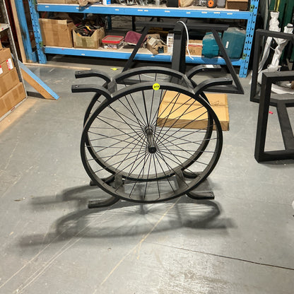 Clearance #B54 (Pick Up Only) H34" Wheel-shaped Entryway Table Base, #SS01134