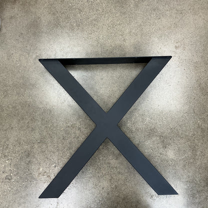 Clearance #B46 (Single Leg) Extra Bold X-Shaped Dining Table Leg #SS004