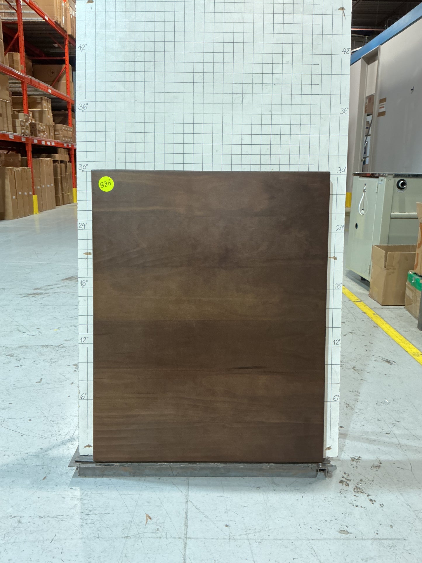 Clearance #B86 24 x 30" Solid Pine Restaurant Cafe Table Top, Dark Walnut Color #KD2430-WN