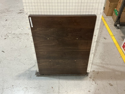 Clearance #B86 24 x 30" Solid Pine Restaurant Cafe Table Top, Dark Walnut Color #KD2430-WN