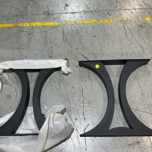 Clearance #B48 Flowy X-Shaped Dining Table Legs, #ST3012