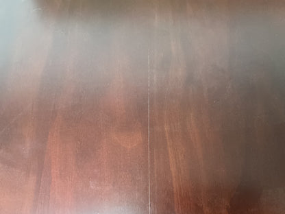 Clearance #B47 30 x 30" Solid Pine Restaurant Cafe Table Top, Mahogany Color #KD3030-MH