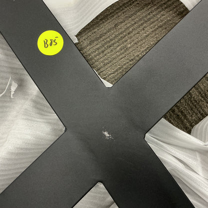 Clearance #B85 Extra Bold X-Shaped Dining Table Legs, 1 Pair #SS004