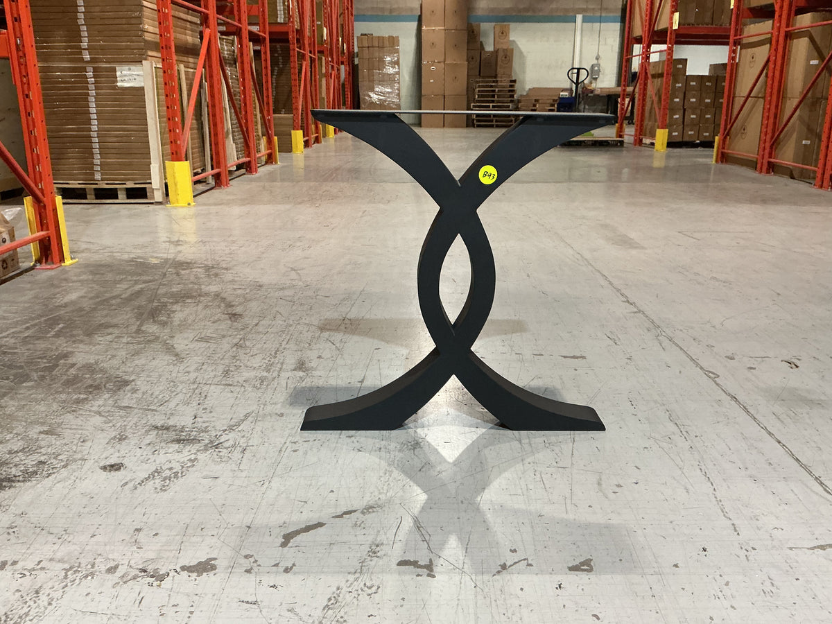 Clearance #B93 (Pickup Only) (Single Leg) Rope-Shaped Dining Table Leg, #ST3018