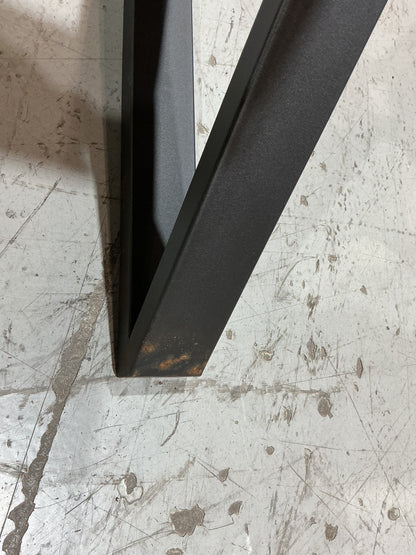 Clearance #B96 Farmhouse X Shaped Dining Table Legs, 1 Pair #SS710