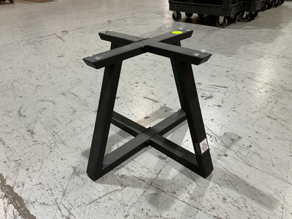 Clearance #B94 (Old Design) (Pick Up Only) Pyramid-Shaped Round Coffee Table Base #SS2221