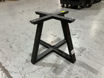 Clearance #B94 (Old Design) (Pick Up Only) Pyramid-Shaped Round Coffee Table Base #SS2221