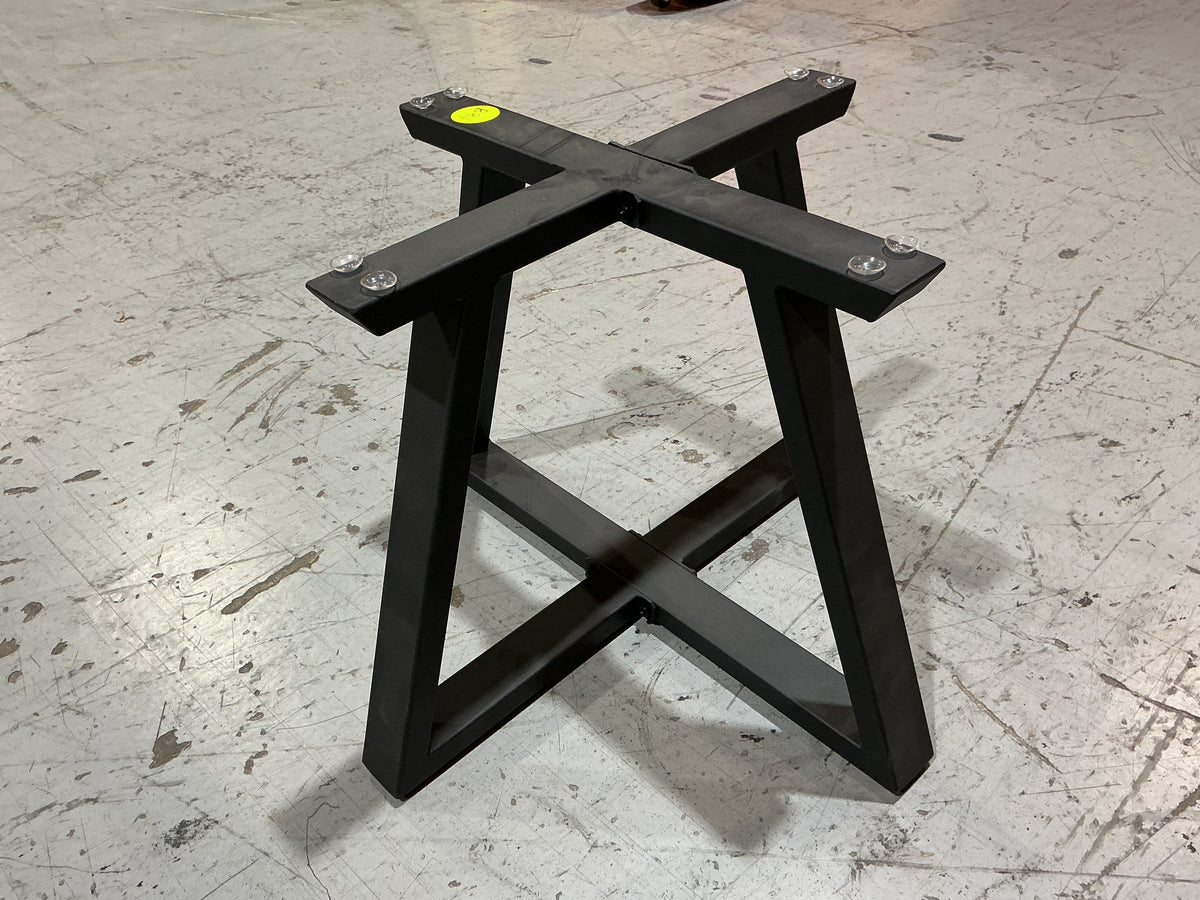 Clearance #B94 (Old Design) (Pick Up Only) Pyramid-Shaped Round Coffee Table Base #SS2221