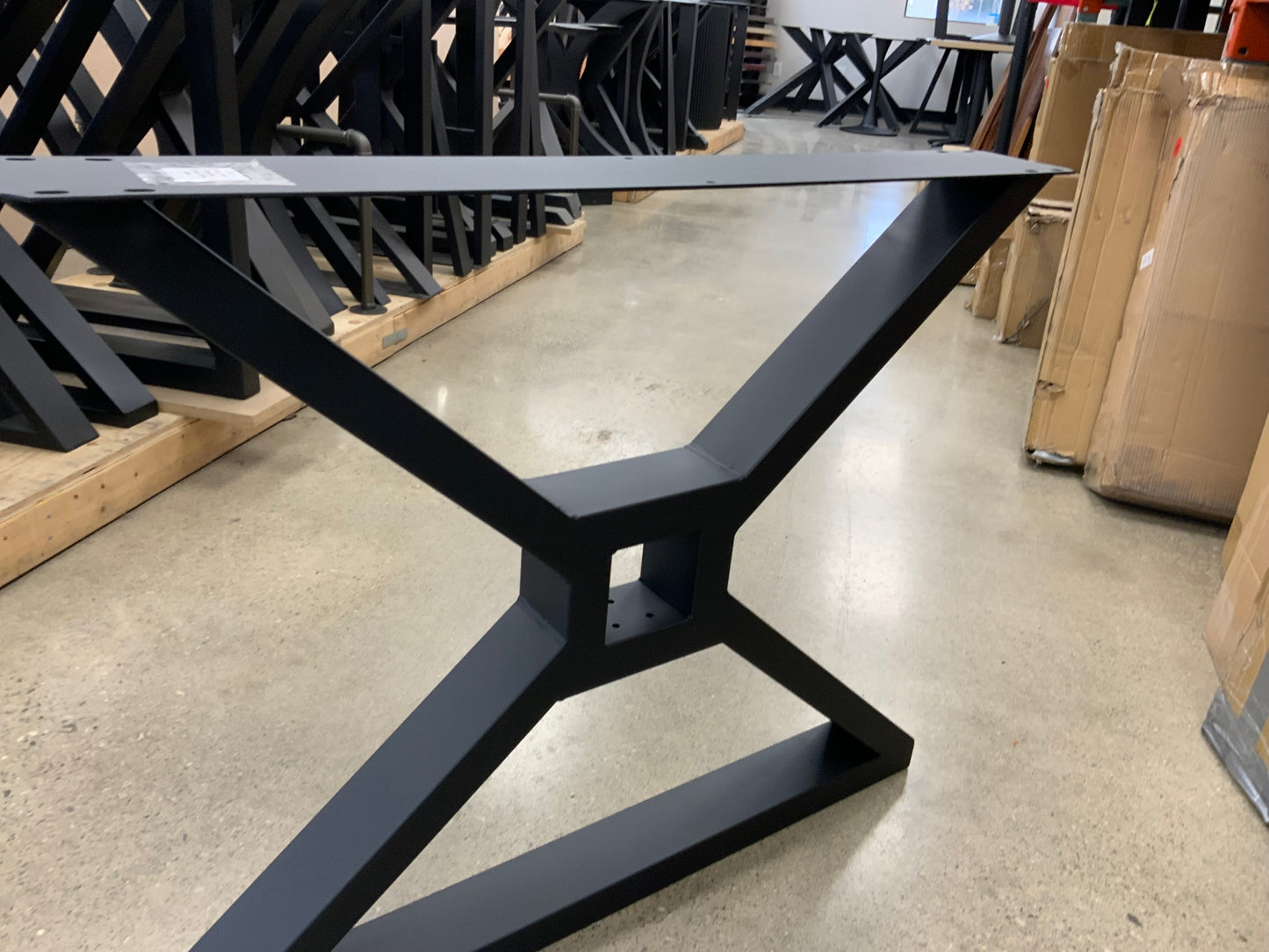 Clearance S59 Extra Wide Stretcher Dining Table Legs, single leg #SS021 New