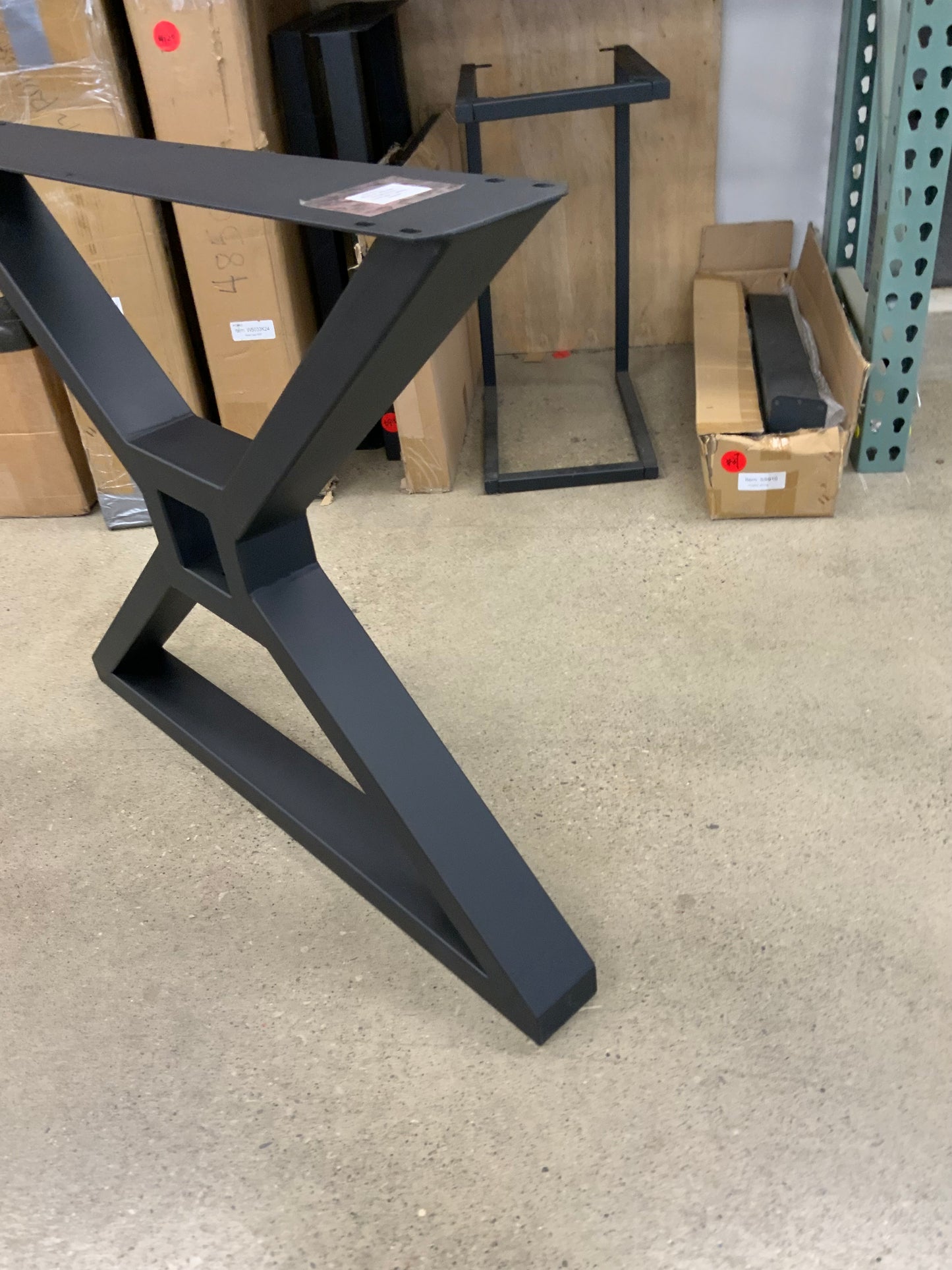 Clearance S59 Extra Wide Stretcher Dining Table Legs, single leg #SS021 New