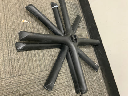 Pickup Only Clearance#204 H42" Bar Height Cross Cast Iron Table Base #JK3029H