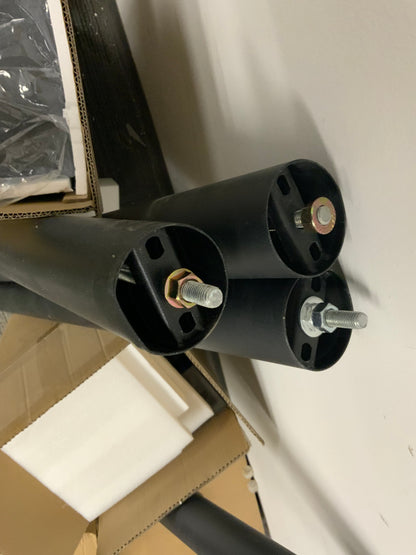 Pickup Only Clearance#204 H42" Bar Height Cross Cast Iron Table Base #JK3029H