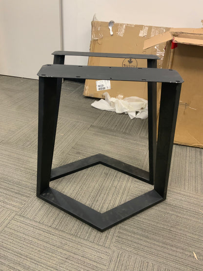 Clearance#206 Cress Shaped Dining Table Legs, 1 Pair #SS410