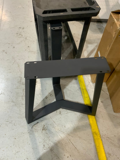 Clearance S63 Plus Cress Shaped Dining Table Base, single leg #SS419