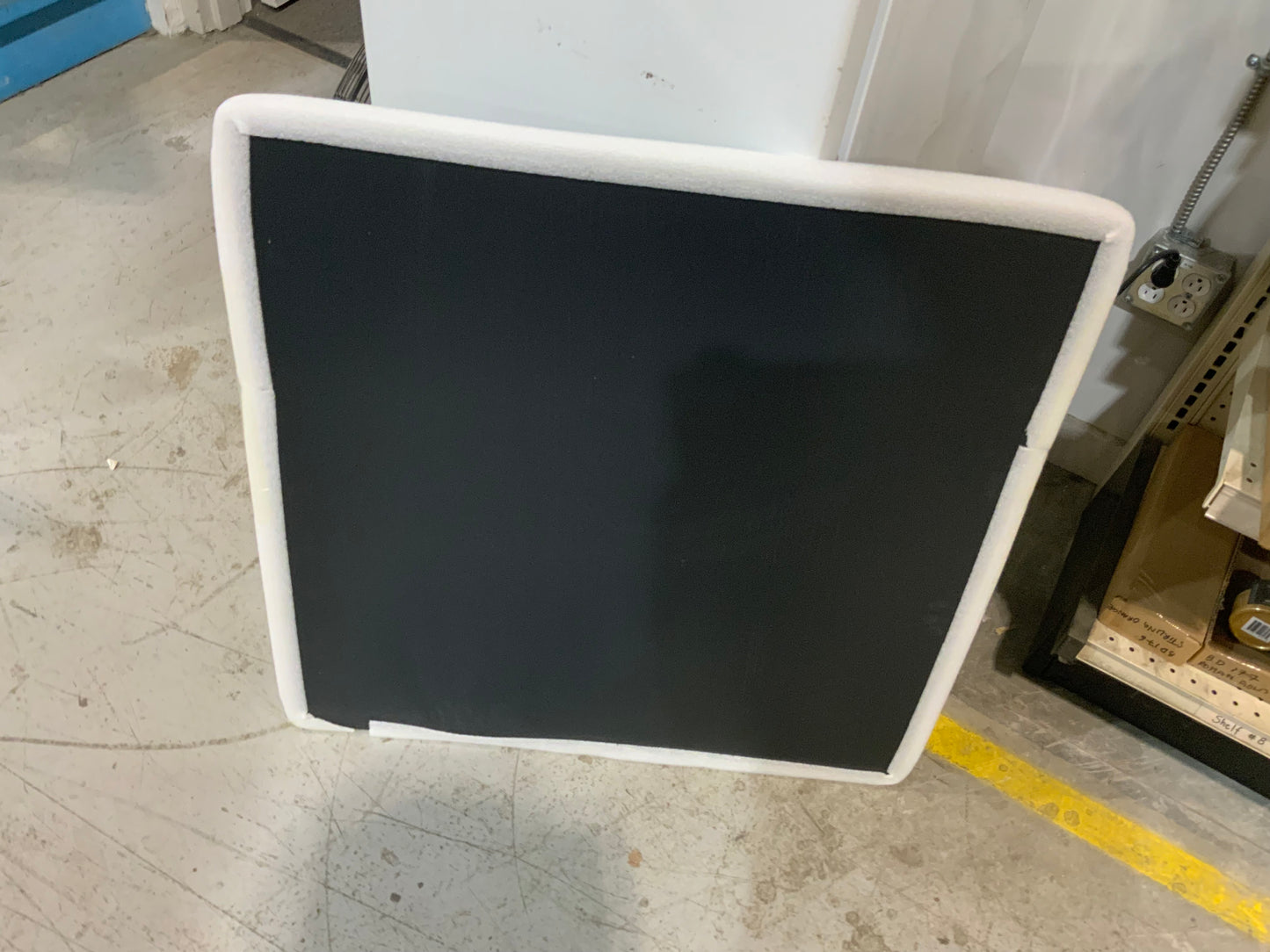 #213  30 x 30" Sintered Stone Restaurant Table Top, Pure Black Color #KE3030-N