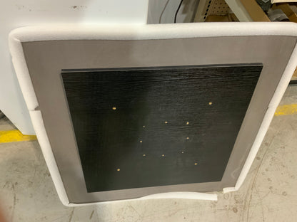 #213  30 x 30" Sintered Stone Restaurant Table Top, Pure Black Color #KE3030-N