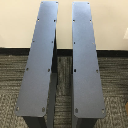 Clearance #56 Counter Height Dining Table Legs, 1 Pair, Metal H Shape #W5043AK