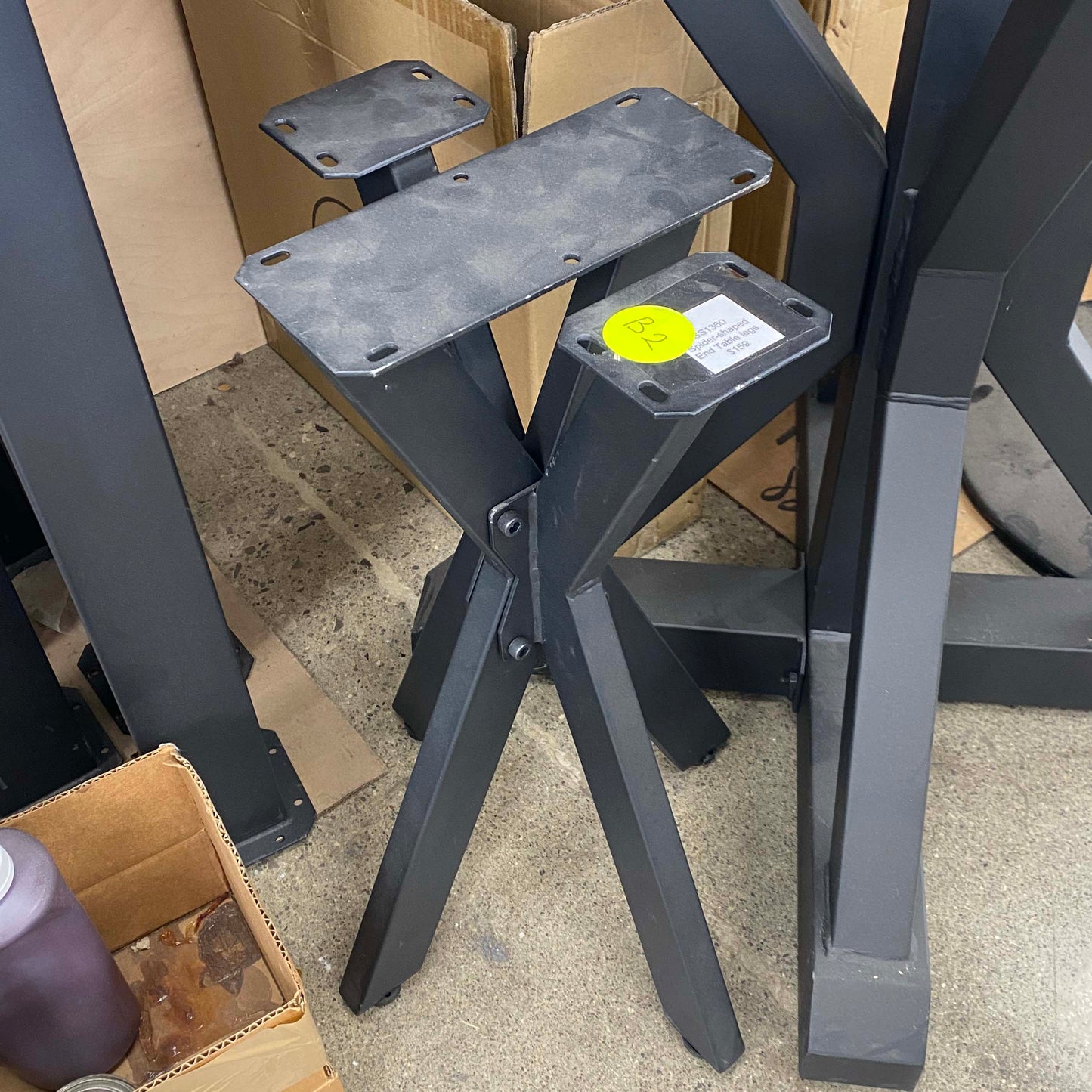 Clearance #B2, Spider-Shaped End Table Legs #SS1360