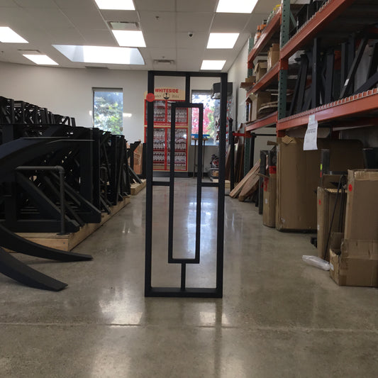 Clearance S39: One Single Leg Floor Model: Muntin Shaped Bar Height Table Leg, #ST2880