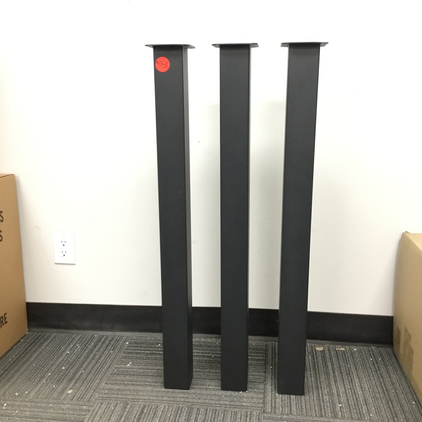 Pickup Only  Clearance #163: Table Legs 40" For Bar Height Pub Table, Set/3, #SS1080