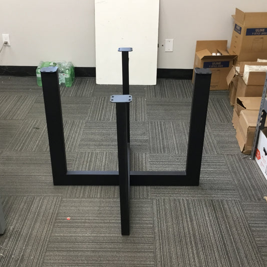 Clearance #185 Extra Wide Round Dining Table Legs, 1 Set #SS1412