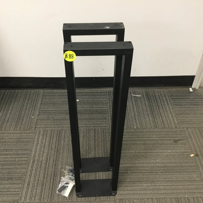 Clearance #B88 Narrow U-Shaped Console Table Legs, 1 Pair #W5033H28