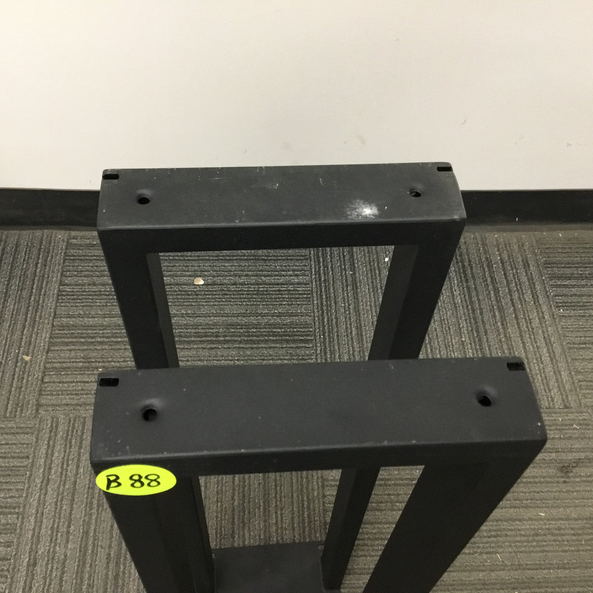 Clearance #B88 Narrow U-Shaped Console Table Legs, 1 Pair #W5033H28