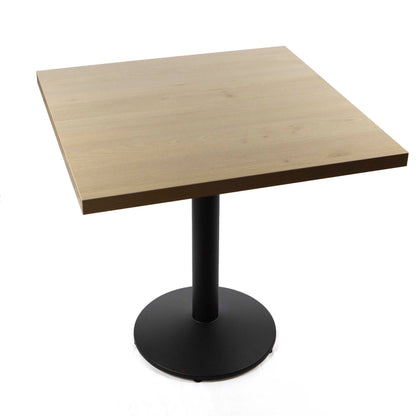 30 x 30" melamine laminated cafe table