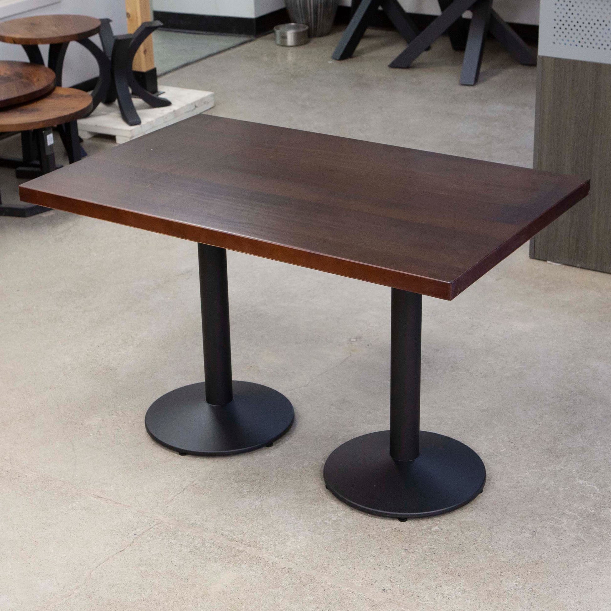 solid pine wood restaurant tables