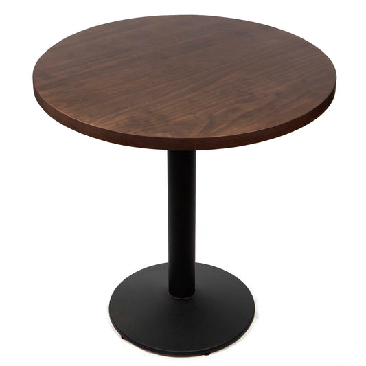 30" solid pine wood round restaurant tables