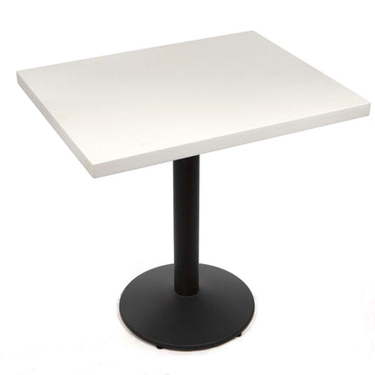 white solid quartz restaurant tables