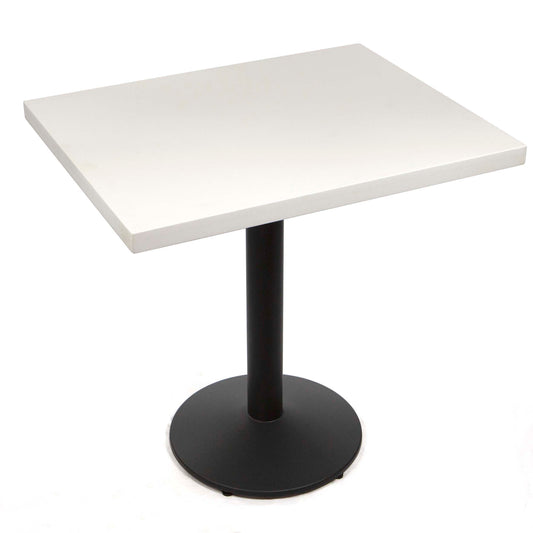 white solid quartz restaurant tables