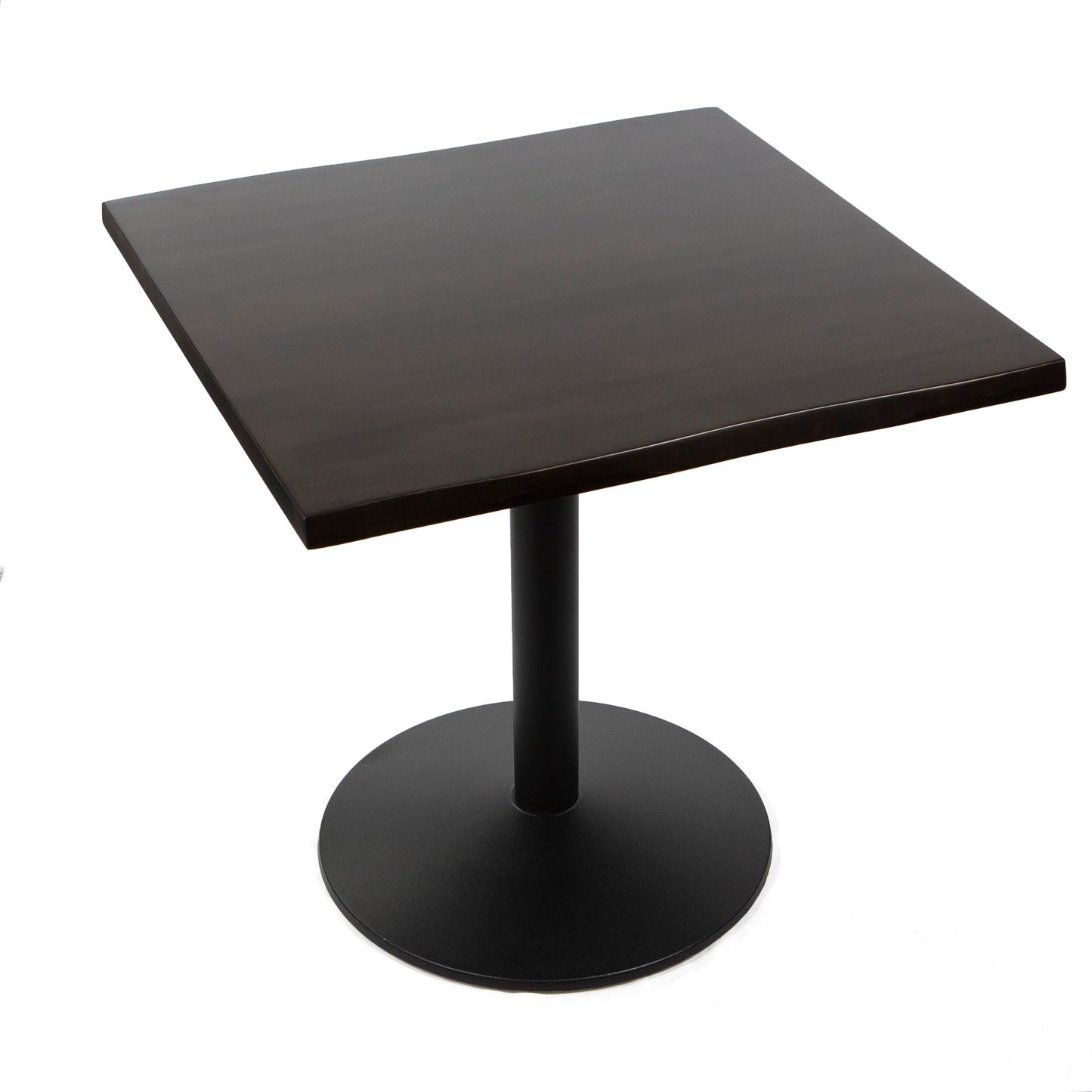 30" x 30" solid European beech restaurant cafe table