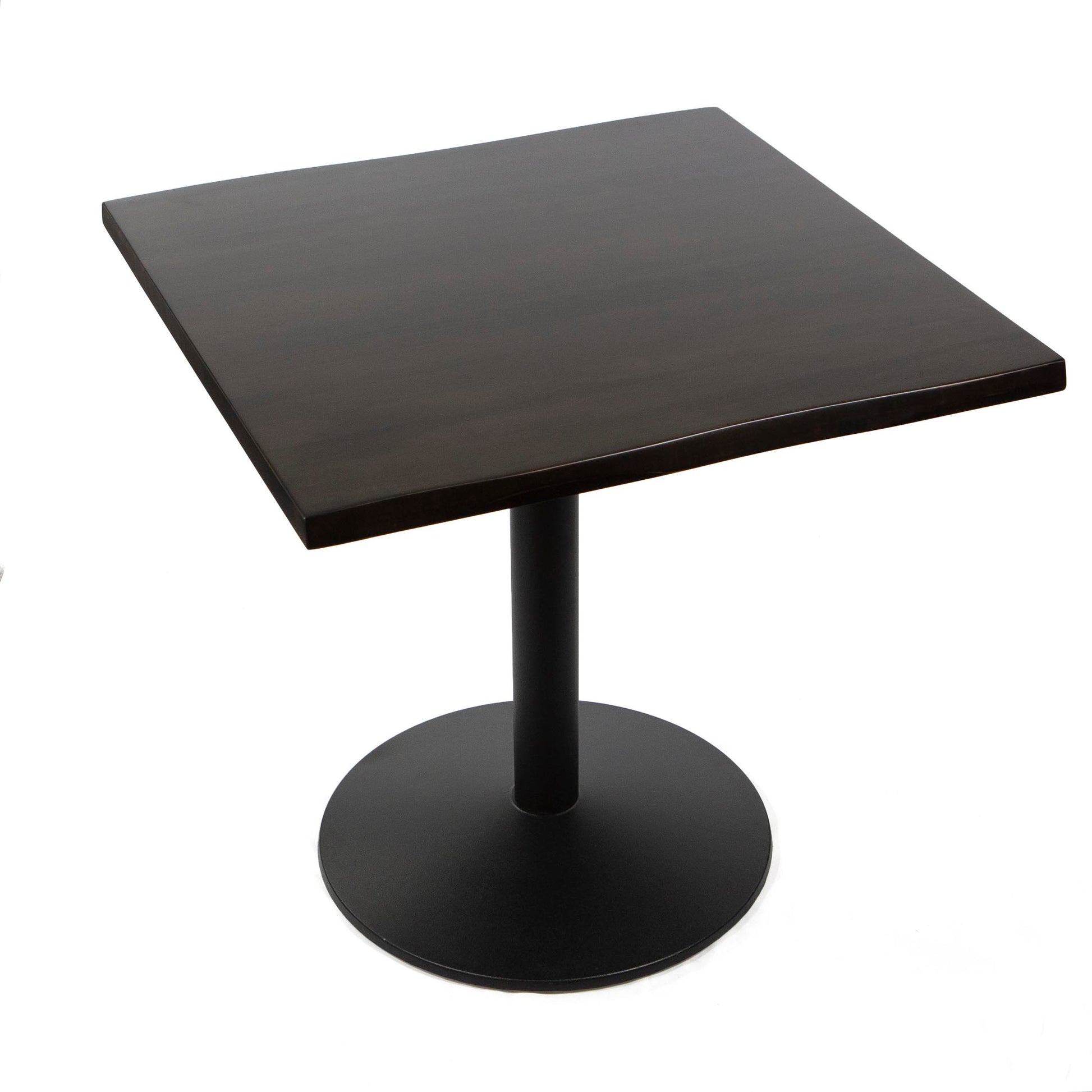 30" x 30" solid European beech restaurant cafe table