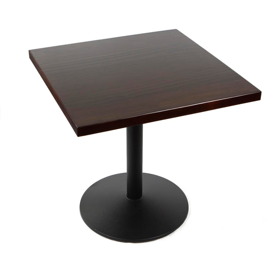 30" x 30" solid pine wood restaurant cafe table