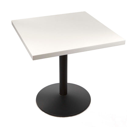 white quartz restaurant tables