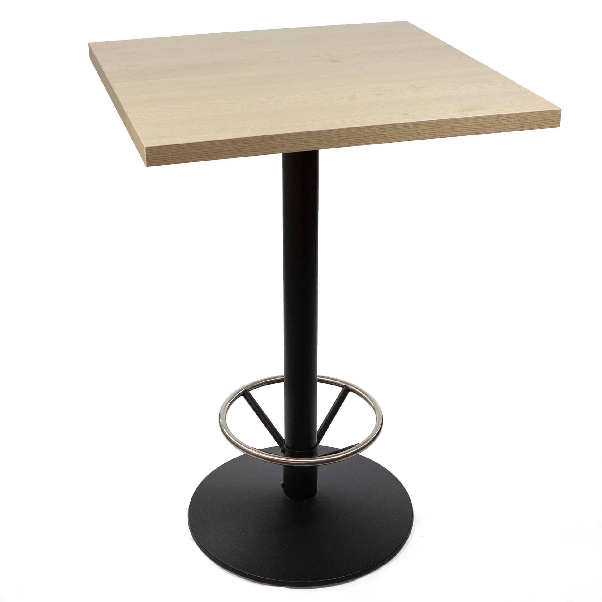 30" x 30" melamine board bar height bistro table