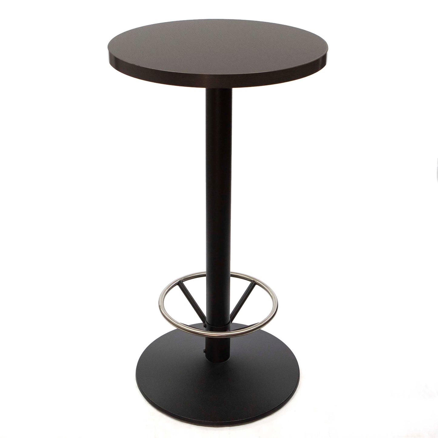 melamine board round bar height bistro tables