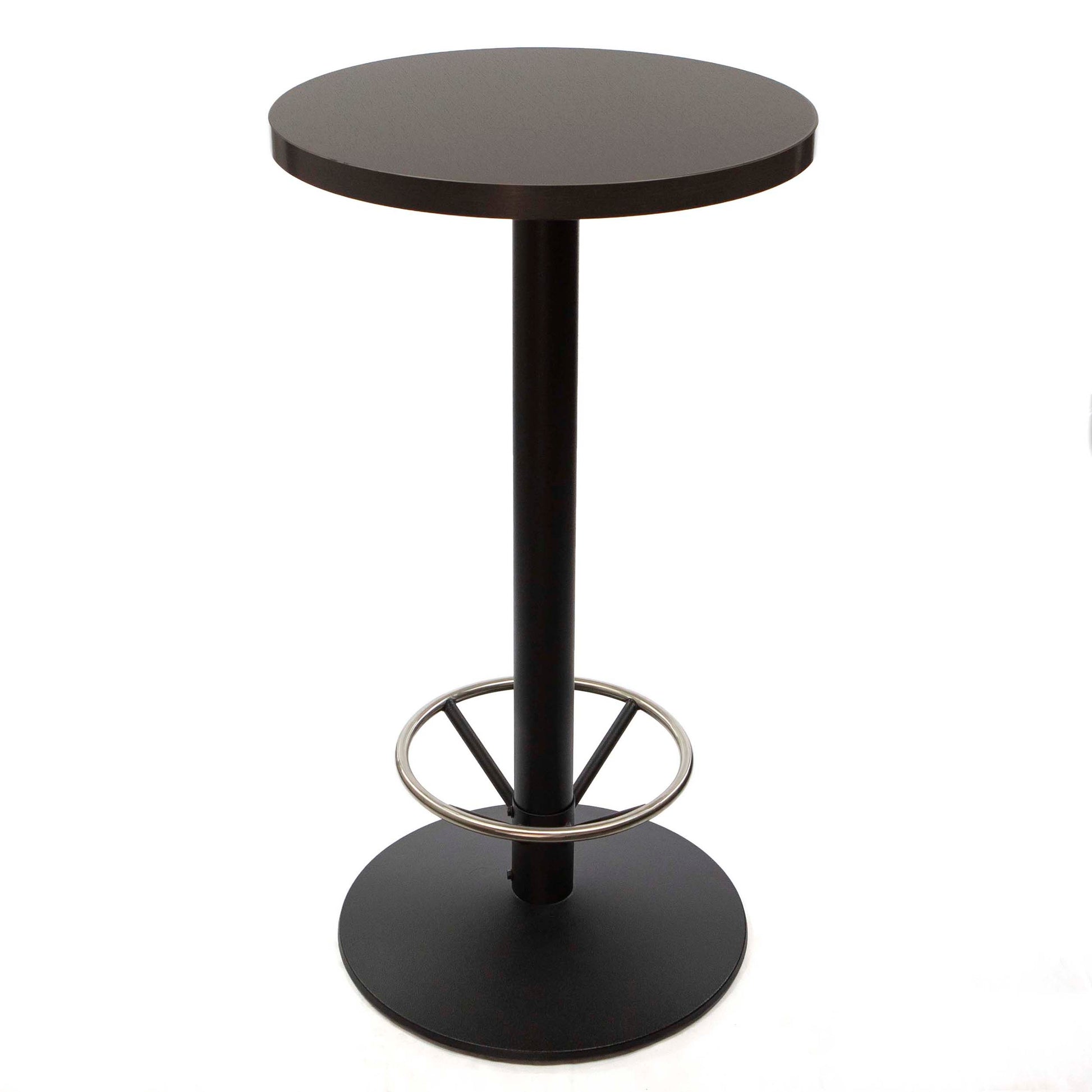 melamine board round bar height bistro tables