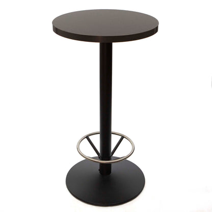 melamine board round bar height bistro tables