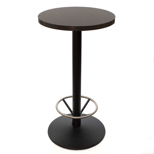 melamine board round bar height bistro tables