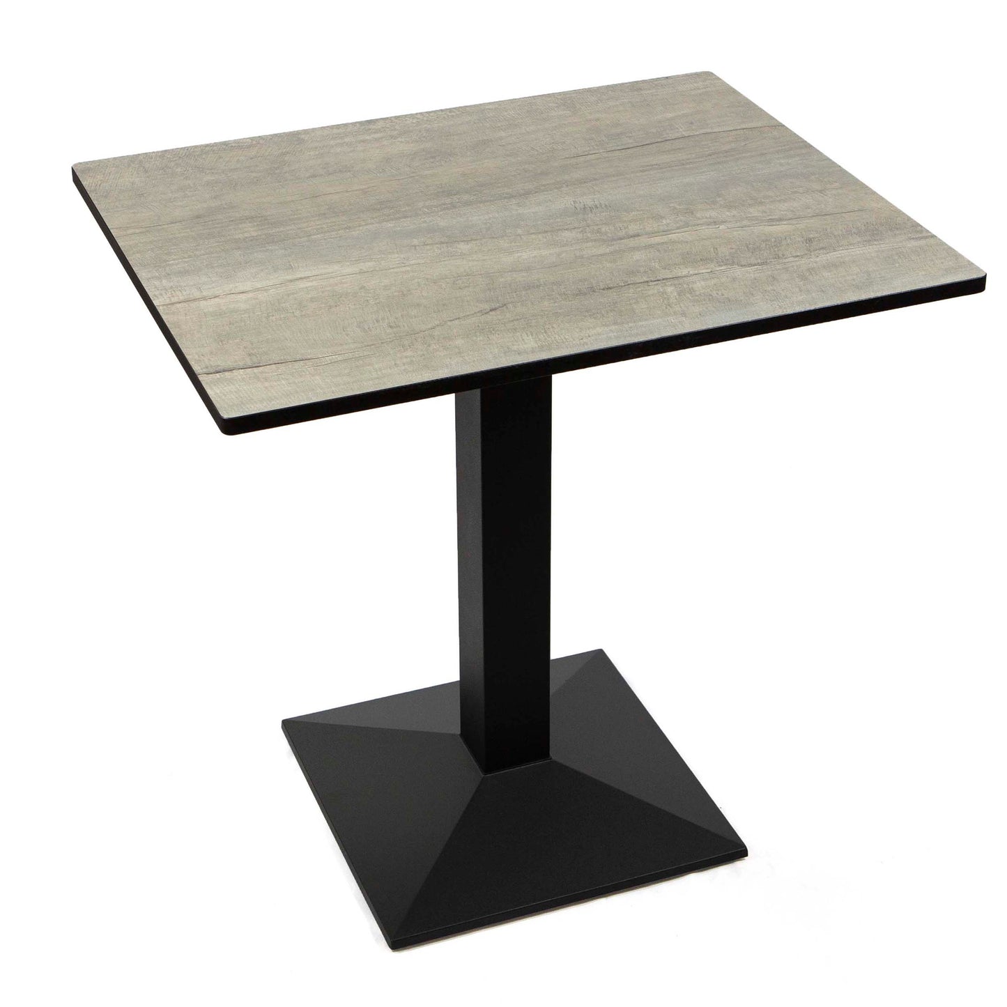 24" x 30" HPL restaurant bistro cafe table