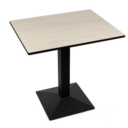 24" x 30" HPL restaurant bistro cafe table