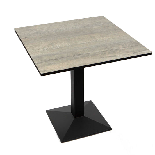 30" x 30" HPL restaurant bistro cafe table