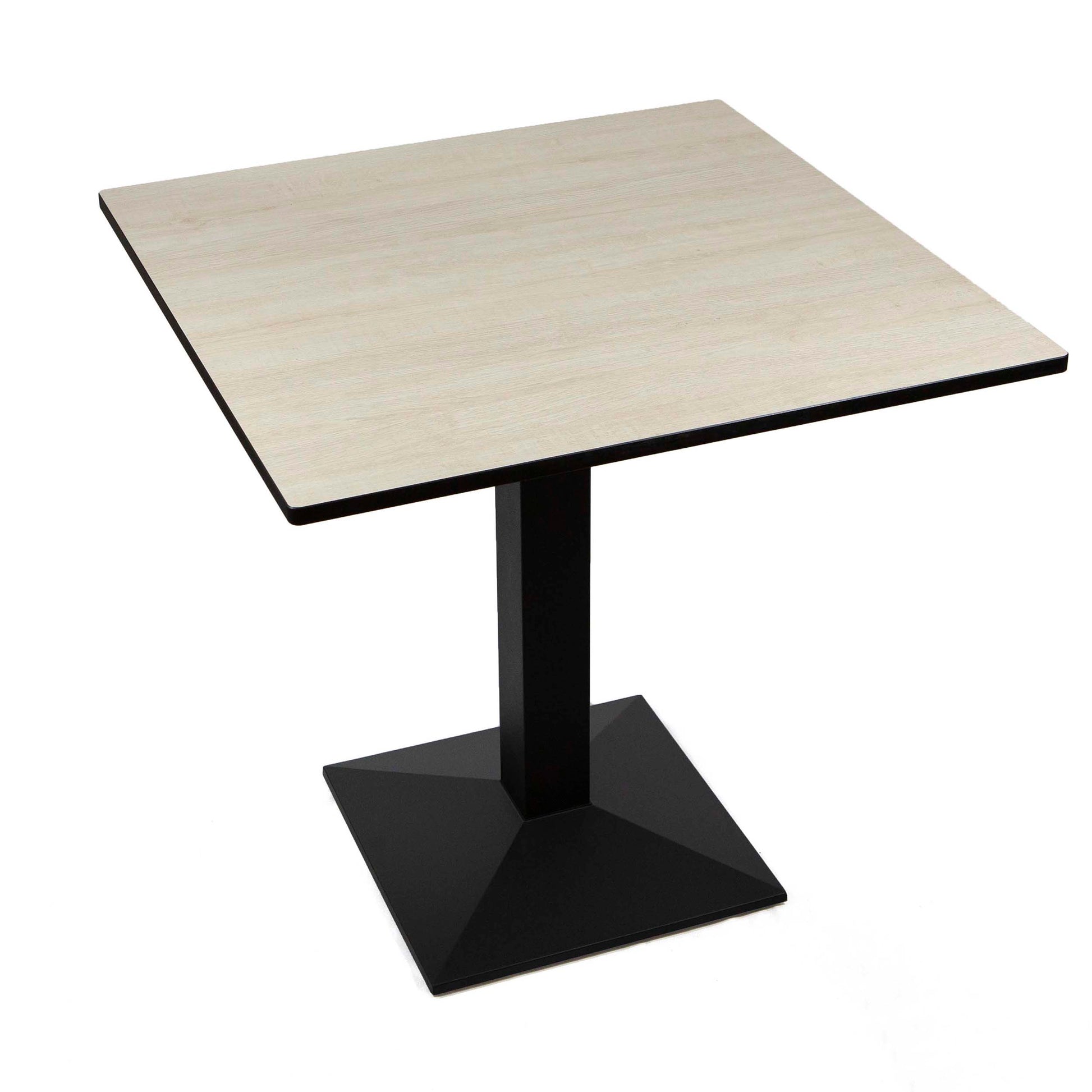 30" x 30" HPL restaurant bistro cafe table