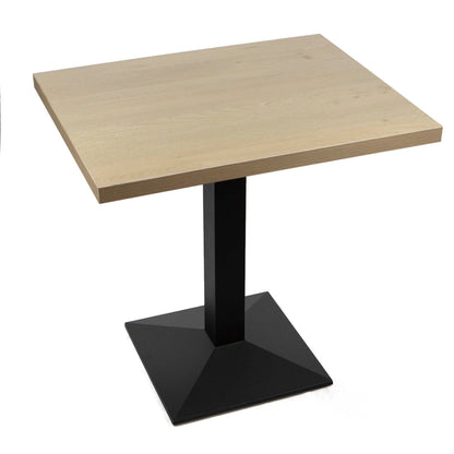 24" x 30" melamine board restaurant bistro cafe table