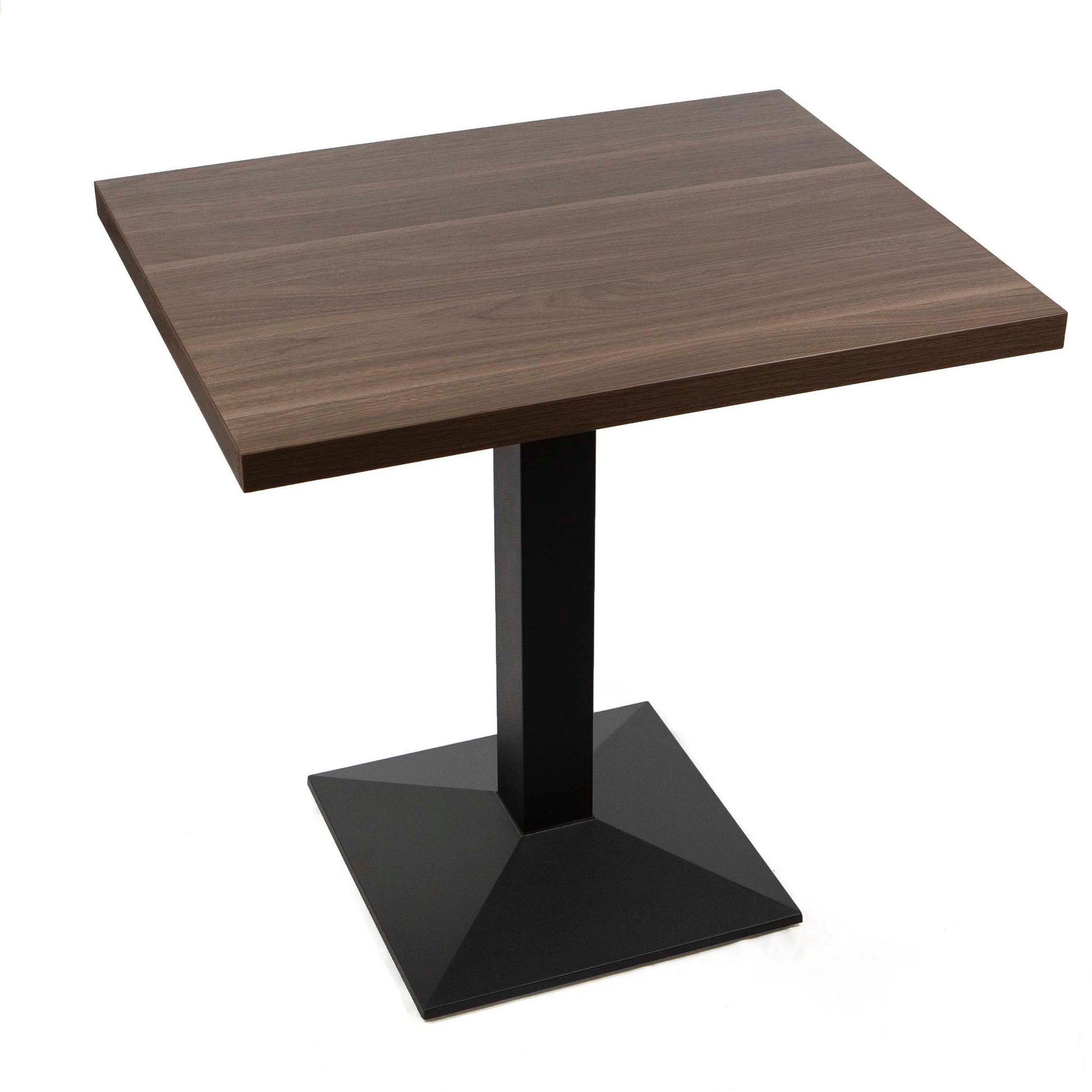 24" x 30" melamine board restaurant bistro cafe table