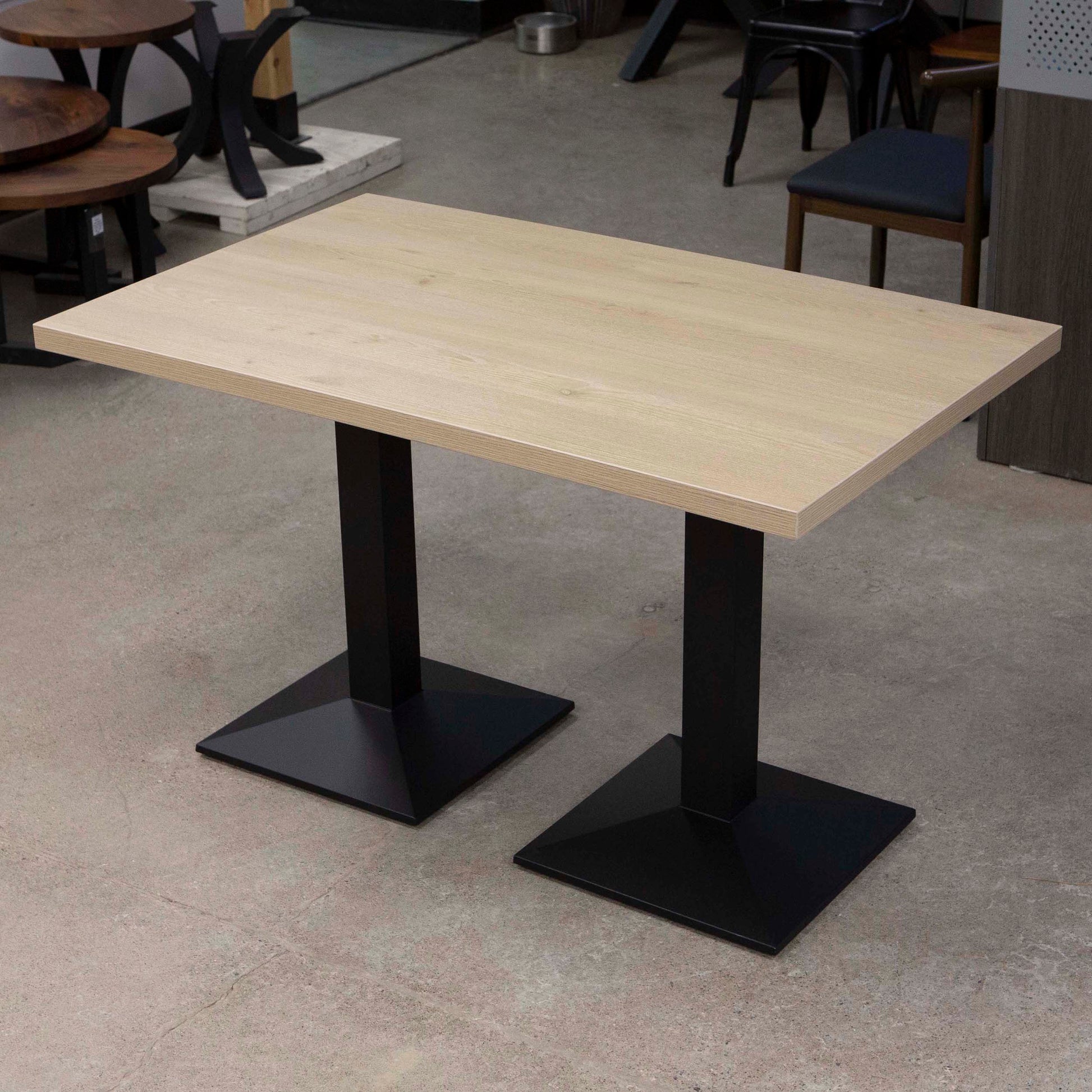 melamine board restaurant table